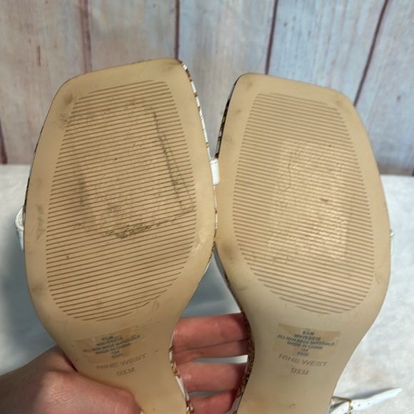 NWOT Nine West Yess Ankle Strap Sandal - Picture 12 of 14